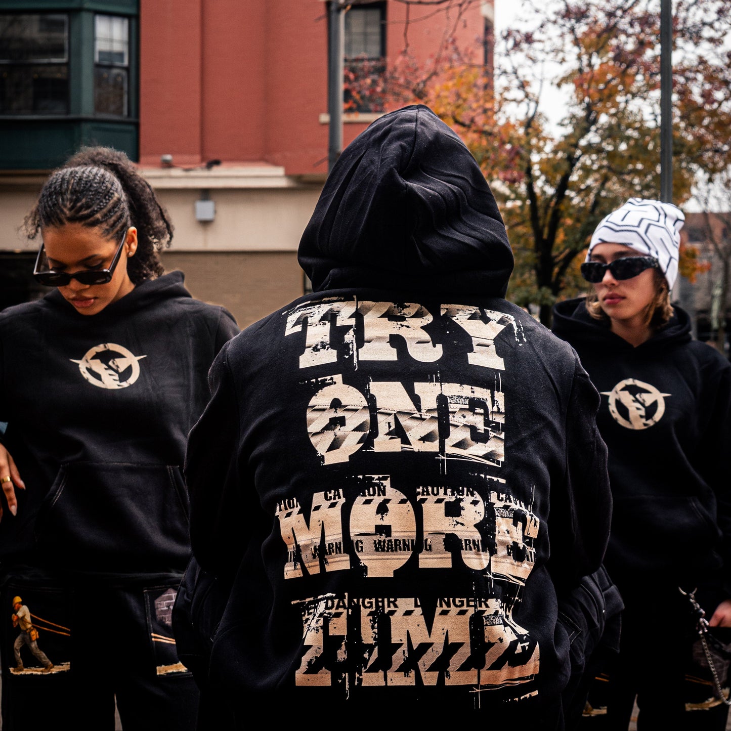 CNSTRCT HOODIE - BLACK