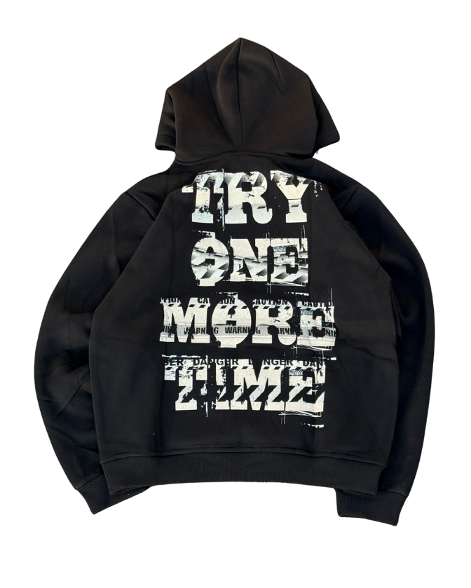 CNSTRCT HOODIE - BLACK