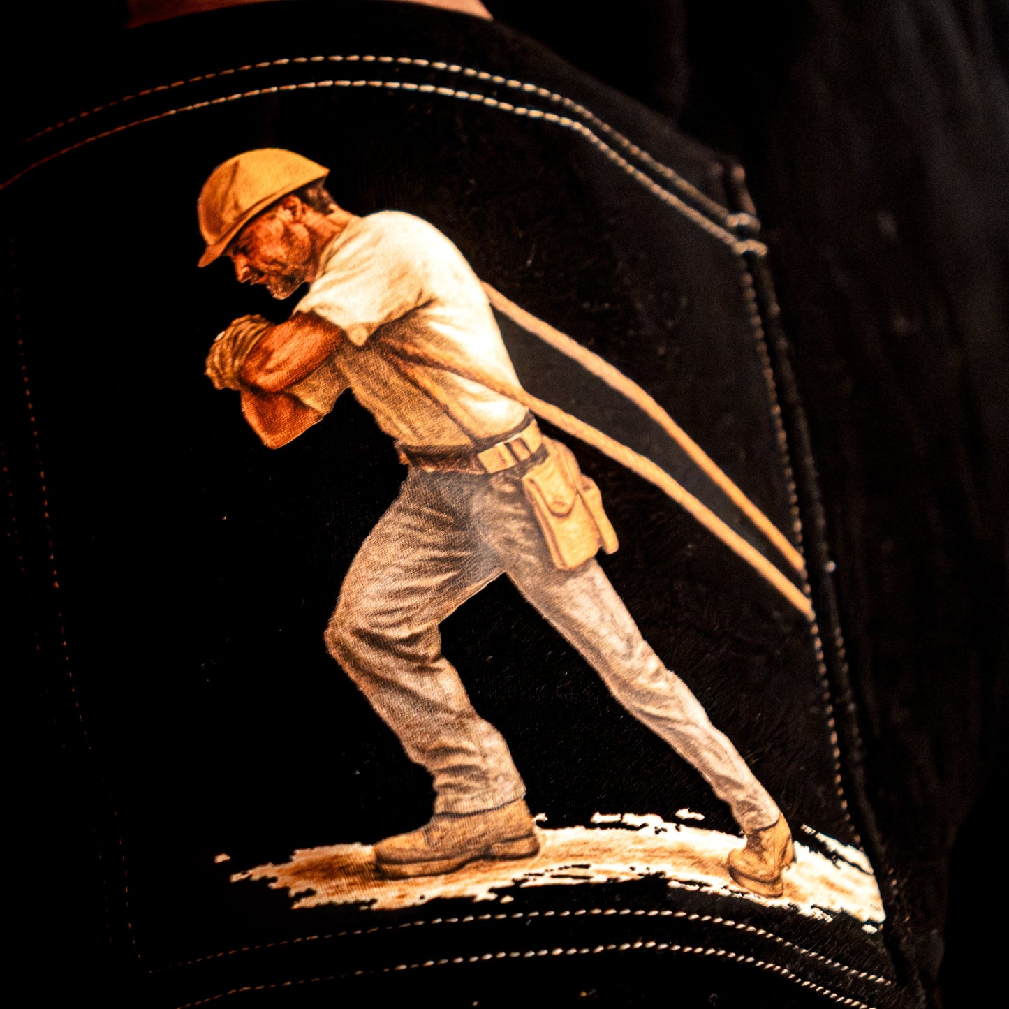 CNSTRCT CARGO SWEATPANTS - BLACK