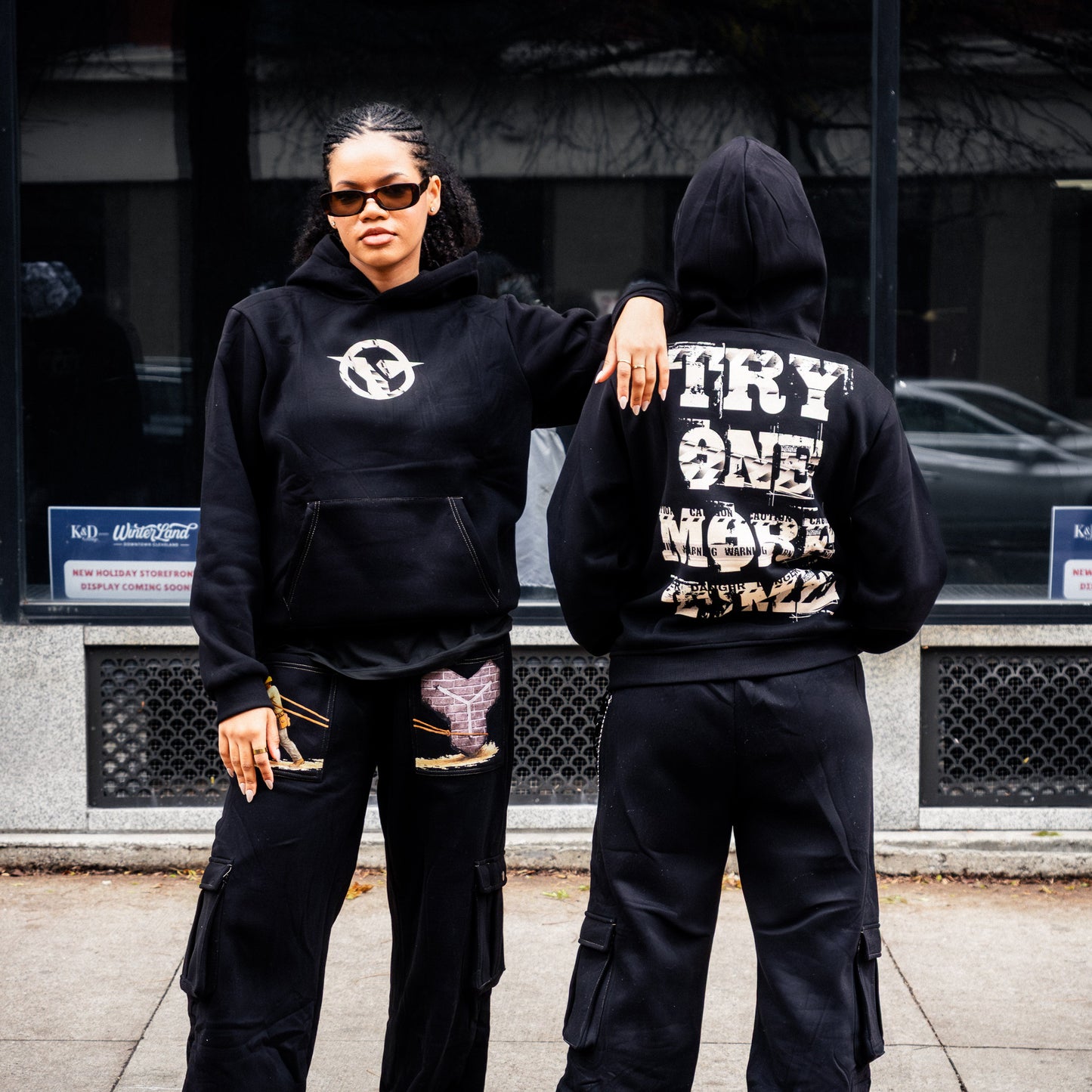 CNSTRCT HOODIE - BLACK