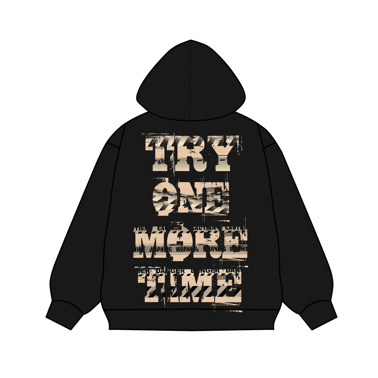 CNSTRCT HOODIE - BLACK