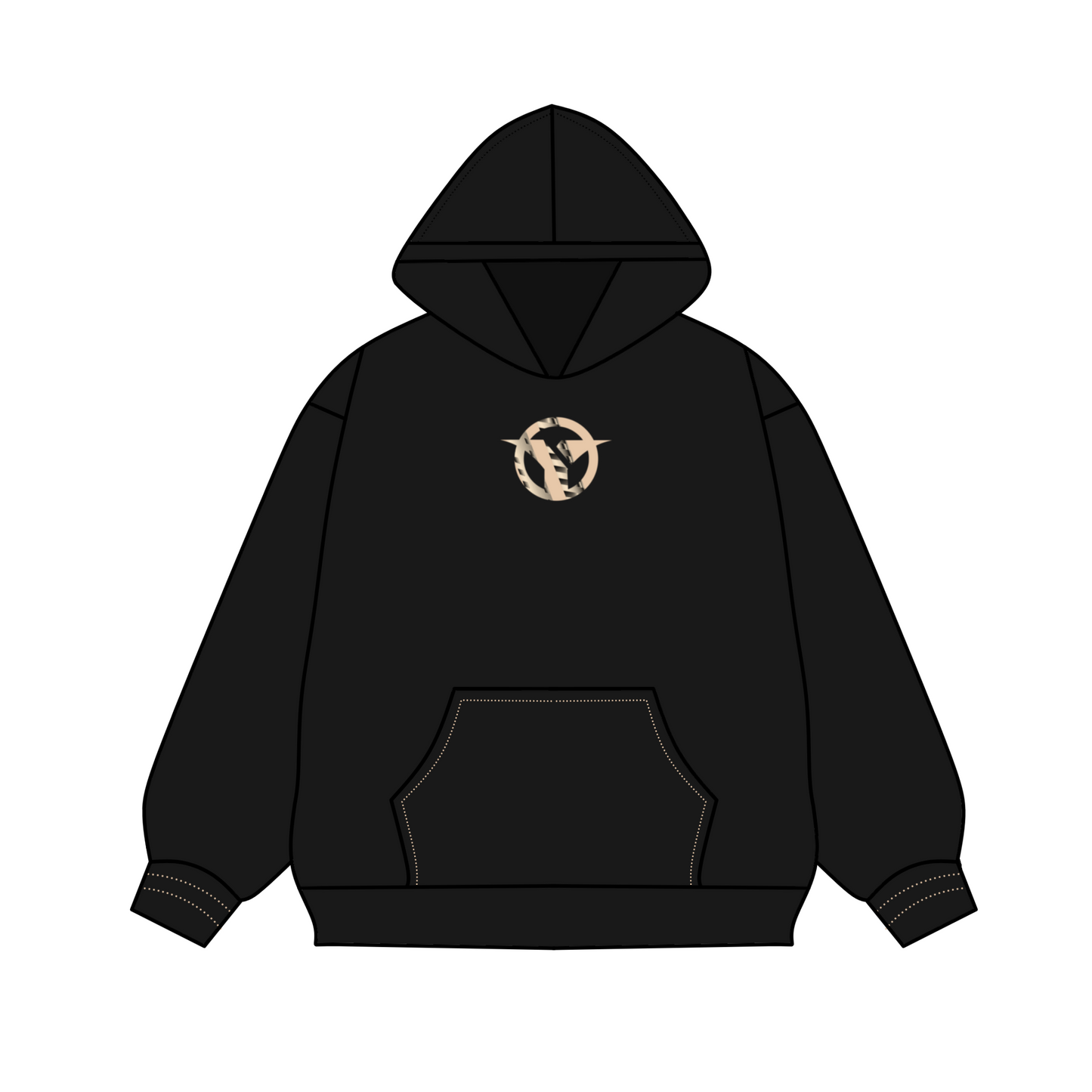 CNSTRCT HOODIE - BLACK